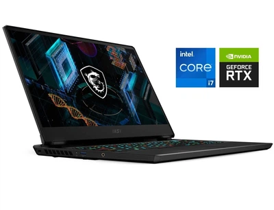 Ігровий ноутбук MSI GP66 Leopard / 15.6" (1920x1080) IPS / Intel Core i7-11800H (8 (16) ядер по 1.9 - 4.6 GHz) / 32 GB DDR4 / 1000 GB SSD M.2 / nVidia GeForce RTX 3080, 8 GB GDDR6, 256-bit / WebCam / Win 11 Home б/в