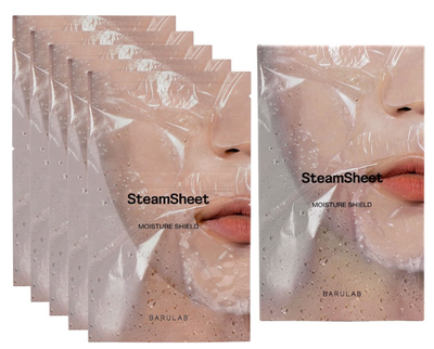 Набір тканинних масок для обличчя Barulab Aesthetic Steamsheet зволожуючі 5 x 22 г (8809420801370)