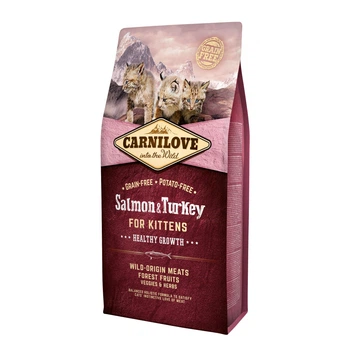 Сухий корм для кошенят Carnilove Salmon&Turkey Kitten 6 кг (8595602512218)