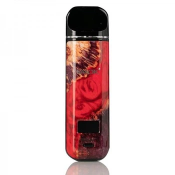 POD-система SMOK Novo X Kit Red Stabilizing Wood (6940695647774)