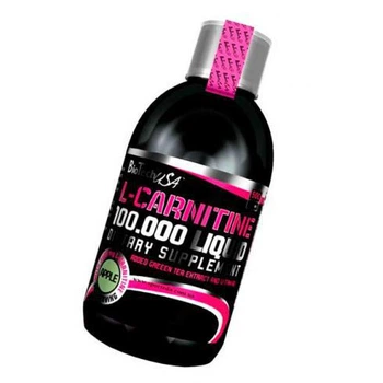 Жироспалювач Biotech L Carnitine 100.000 liquid 500 мл Яблуко