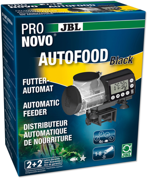 JBL AutoFood Автоматическая кормушка для аквариумных рыб, чёрная