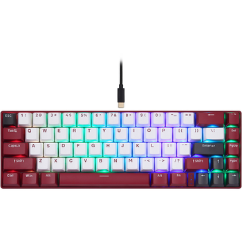 Клавіатура бездротова Motospeed BK67 Longhua Blue Red (mtbk67rmb) Store