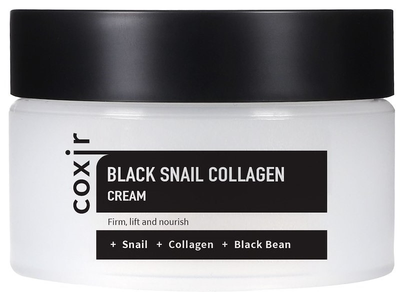 Krem do twarzy Coxir Black Snail Collagen odżywczy 30 ml (8809080826393)