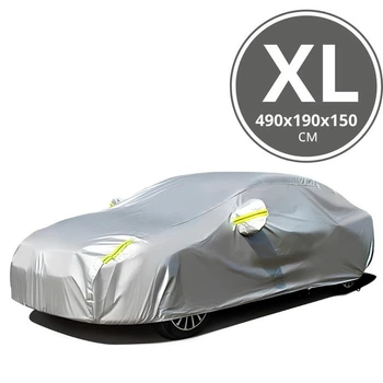 Чехол на автомобиль от солнца и снега Car cover AND LY-6935 XL водонепроницаемый тент