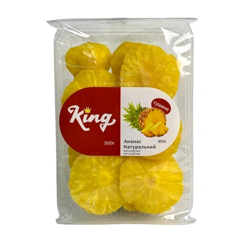 Ананас King сушеный натуральный 500 г