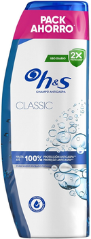 Zestaw zamponów przeciwłupieżowych Head & Shoulders Classic 2 x 330 ml (8700216474160)