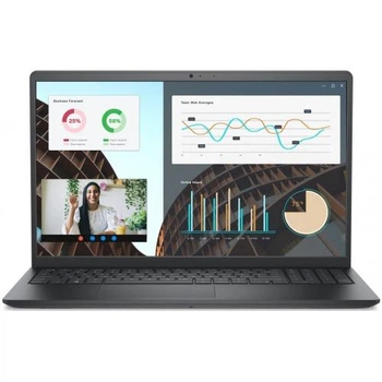 Ноутбук DELL Vostro 3530, (3530-0393), Intel Core i7-1355U до 5 ГГц, 15,6" Full HD, 16 ГБ, SSD 512 ГБ, графика Intel Iris Xe, Free Dos, Carbon Black