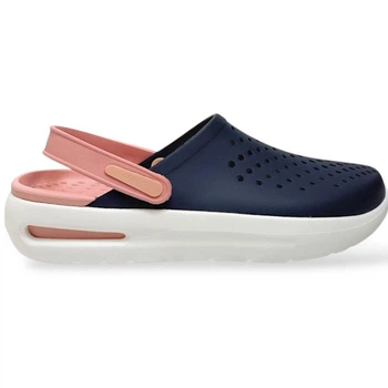 Унисекс кроксы Crocs Inmotion Clog Navy/Melon M5-W7 37-38р. (22,9 см) Синий с пудровым