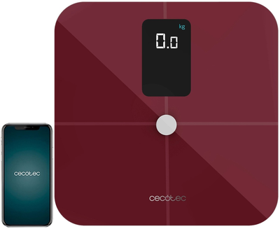 Ваги підлогові Cecotec Surface Precision 10400 Бордові (4261)
