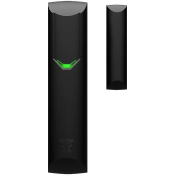 Беспроводной точечный магнитоконтактный извещатель Tiras X-Shift black максимальное расстояние 3000 м рабочая температура -10 до +40 °С