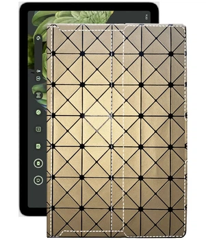 Чохол з екошкіри для планшету Google Pixel Tablet Золотий ромб