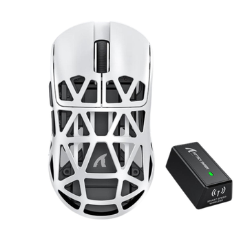 Геймерская беспроводная мышь из магния Attack Shark R2 White, PixArt PAW3950, 8K, 42000DPI