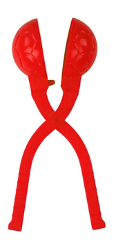 Maszynka do robienia śnieżek LEAN Toys Śnieżkomat Wzór Piłki Czerwona (5905991007579)