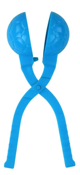 Maszynka do robienia śnieżek LEAN Toys Śnieżkomat Wzór Piłki Niebieska (5905991007586)