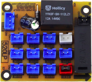 Розподільник світла електронного борта LEAN Toys для акумуляторної машини SX 27001 (5905991076551)