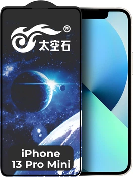 Защитное стекло King Fire iPhone 13 mini (Full Glue) Black (24286)