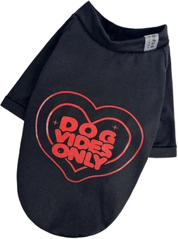 Футболка Dog Vibes Dogs Bomba F-92/3 Черная (F-92/3)