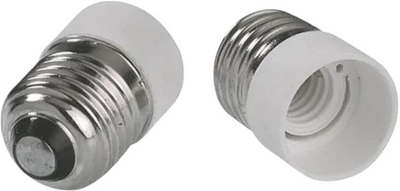 Adapter zarowki Bachmann E27/E14 (4016514009824)
