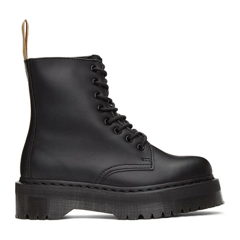 Жіночі черевики Dr. Martens Jadon Zip Vegan Mono Black 39 Чорний