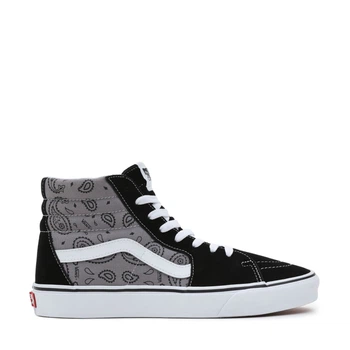Чоловічі кеді Vans Sk8-HI Paisley Gray/True White 40 Сірий VN0005U9BGJ1