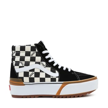 Чоловічі кеди Vans Sk8-HI Stacked Checkerboard Black/White 41 Мульті VN0A4BTWVLV1