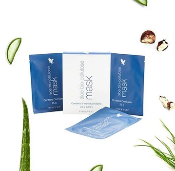 Биоцеллюлозная маска с Алоэ Forever Living Products 3 шт. (664)