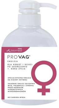 Emulsja do higieny intymnej Provag 500 ml (5905179571274)
