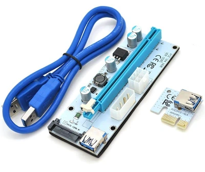 Райзер 008S (6PIN, MOLEX, SATA) Б/у
