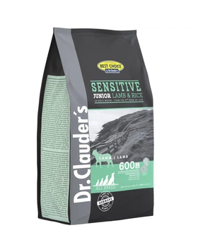 Сухий корм для цуценят Dr.Clauder's Sensitive Junior Lamb & Rice з ягня та рис 4 кг 33140400