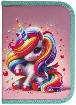 Пенал б/наповнення 1 від. CLASS 25001C Cute Unicorn /25001C/
