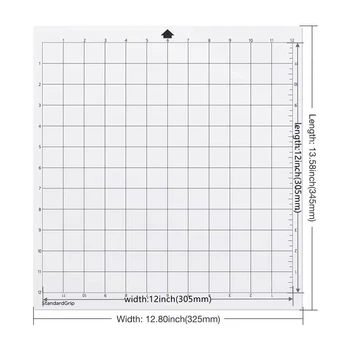 Липкий килимок для плоттерів Silhouette Cameo 12 in х 12 in Стандартний клей
