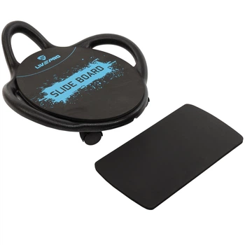 Платформа для пресса с подушкой для ног 2,4кг до 200кг 60х52,5х22см Abdominal wheel LiveUp черный LP8346