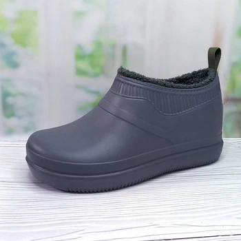 Калоші чоловічі утеплені садові Dago Style 43 27.5 см сірі 35625
