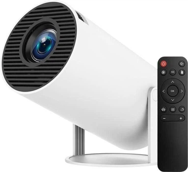 Смарт-проектор HY300 4K Android 11 | LED HD Wi-Fi Bluetooth мини-проектор для дома и офиса