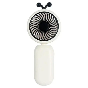 Вентилятор портативный ручной ZB110 Mini с встроенным аккумулятором White