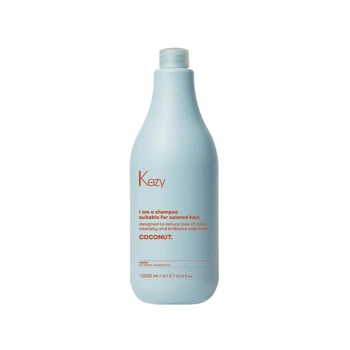 Шампунь для окрашенных волос с водой кокоса Kezy Coconut Shampoo 1000 мл