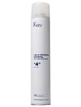 Лак для придания объема на тонких волосах Kezy Volumizing Hairspray 500 мл