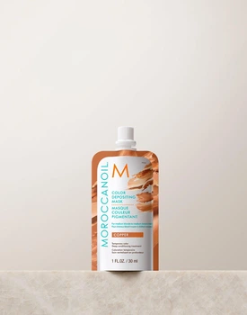 Оттеночная маска для волос Медный Moroccanoil mask Copper 30 мл