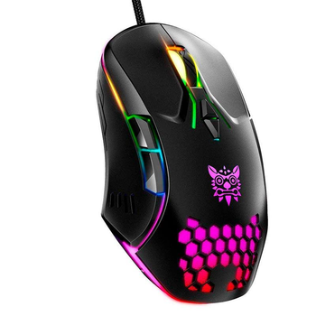 Миша ігровая ONIKUMA дротова з підсвічуванням Gaming Black (CW902 Black)