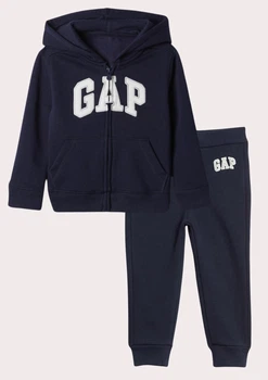 Спортивний костюм для хлопчиків GAP худі та джоггери 98-104 темно-синій