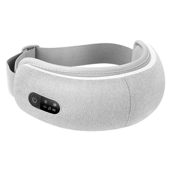 Массажер для глаз с подогревом WOLONOW Eye Massager, 4 режима массажа, 1200 мАч до 2 часов работы, Серый (WOLO-SMD-E-A)