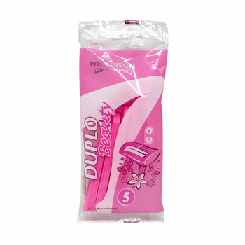 Одноразові бритви для гоління жіночі Wilkinson Sword Duplo Beauty 2 леза 5 шт