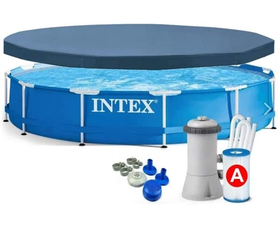 Каркасный бассейн 366 x 76 см Intex 28212-3 New (в комплекте с тентом 28031)