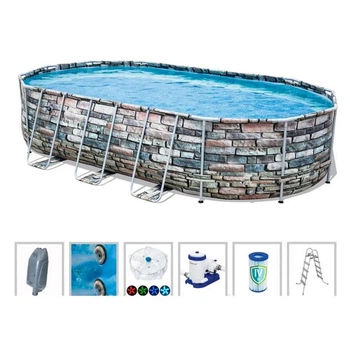 Каркасний басейн 610 x 366 x 122 см Bestway 56719