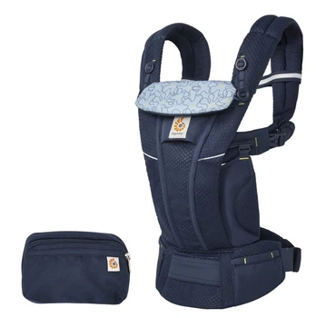 Рюкзак-переноска Ergobaby Omni Breeze Baby Carrier с рождения Cool Blue