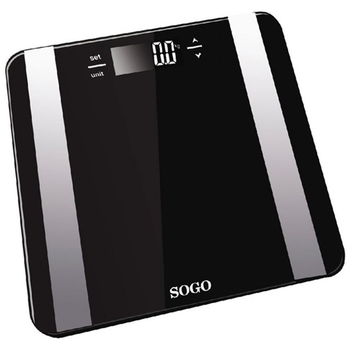 Ваги для підлоги SOGO SS-3980 150 кг чорні
