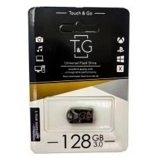 Накопичувач 3.0 USB 128GB T&G Touch & Go металева серія флешка