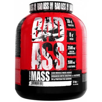 Креатин и L-глутамин Fitness Authority BAD ASS Mass, 3 кг - Ваниль