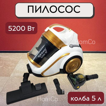 Пылесос Rainberg 5200 Вт RB 658TB с колбой пылесос.